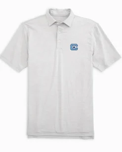 Southern Tide Citadel Bulldogs Driver Spacedye Polo Shirt Sale