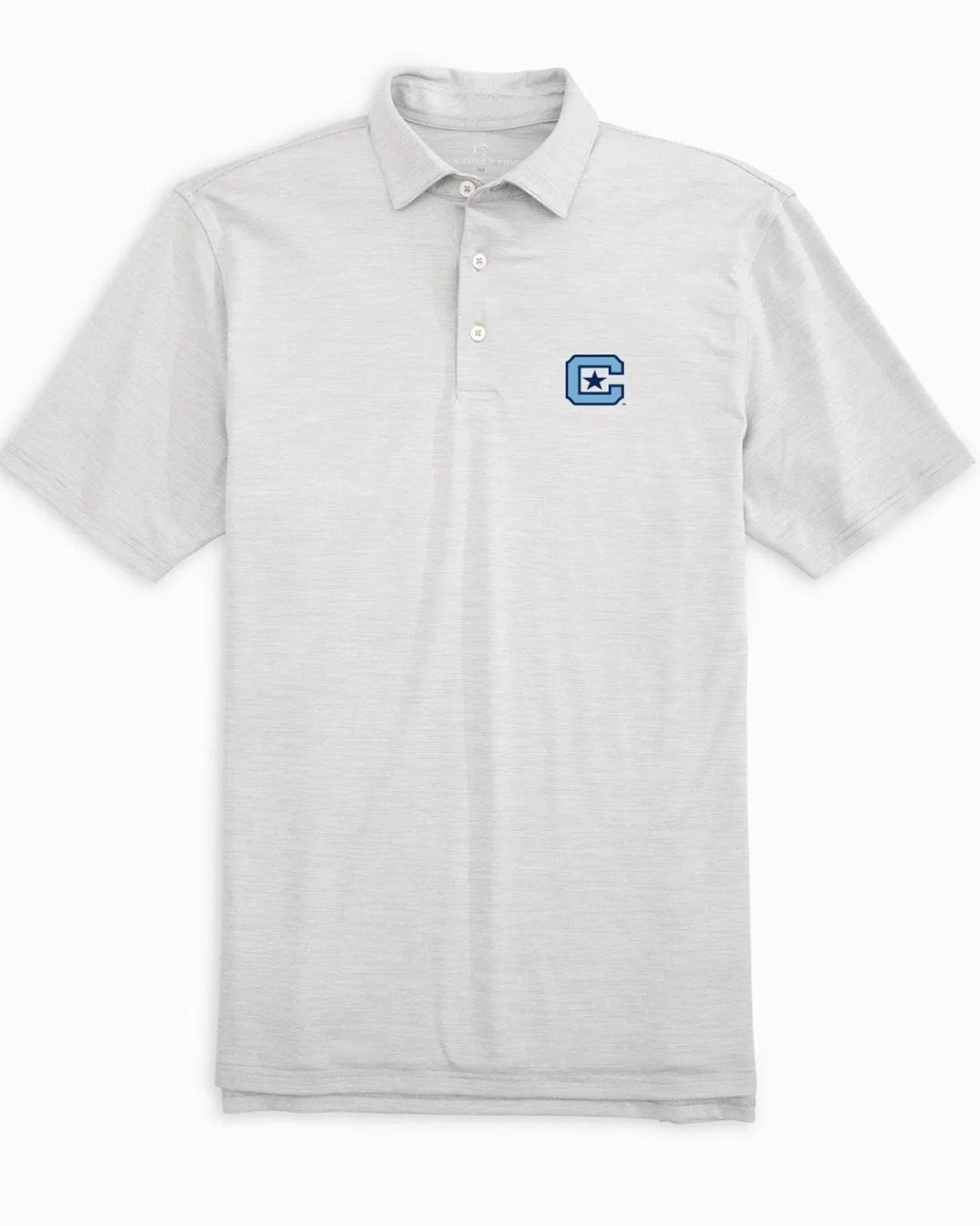 Southern Tide Citadel Bulldogs Driver Spacedye Polo Shirt Sale