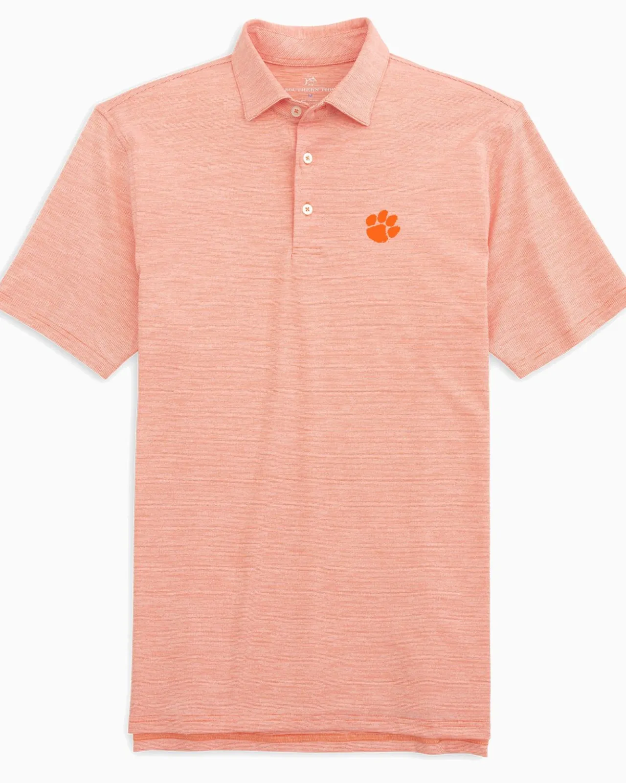 Southern Tide Clemson Tigers Driver Spacedye Polo Shirt Online