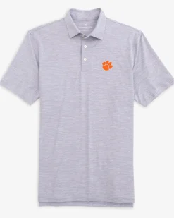 Southern Tide Clemson Tigers Driver Spacedye Polo Shirt Online