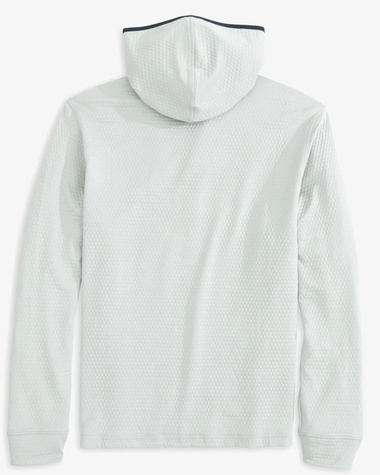 Southern Tide Clemson Tigers Scuttle Heather Quarter Zip Hoodie Heather Slate Grey Flash Sale