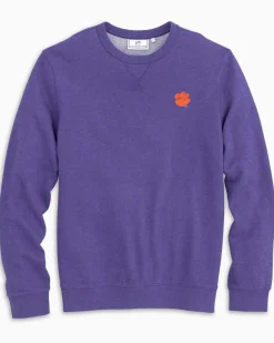 Southern Tide Clemson Upper Deck Pullover Sweatshirt Sale