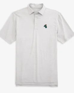 Southern Tide Coastal Carolina Chanticleers Driver Spacedye Polo Shirt Slate Grey Online