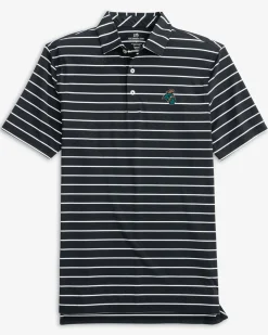 Southern Tide Coastal Carolina Chanticleers Brrr°®-Eeze Desmond Stripe Polo Black Outlet