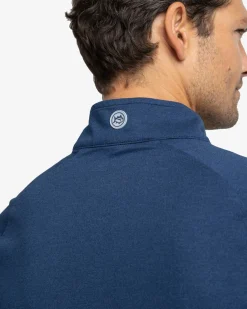 Southern Tide Cruiser Heather Quarter Zip Pullover Best