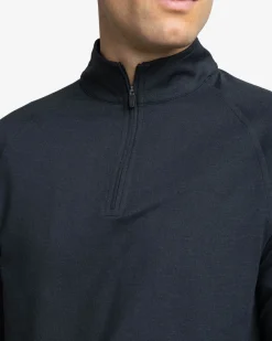 Southern Tide Cruiser Heather Quarter Zip Pullover Best