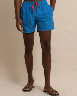 Southern Tide Dive In Swim Trunk Mediterranean Blue Best Sale