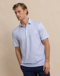 Southern Tide Driver Clubbin It Printed Polo New