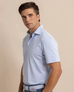Southern Tide Driver Verdae Stripe Polo Clearance