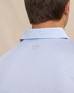 Southern Tide Driver Verdae Stripe Polo Clearance