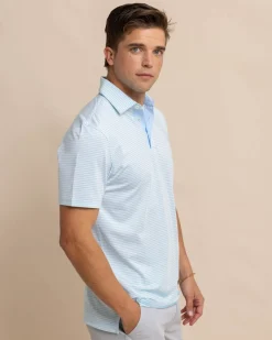 Southern Tide Driver Verdae Stripe Polo Clearance