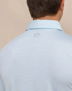Southern Tide Driver Verdae Stripe Polo Clearance