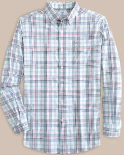 Southern Tide Durwood Plaid Intercoastal Sport Shirt Best