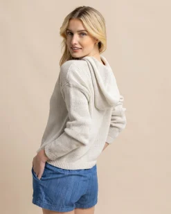 Southern Tide Everlee Hoodie Sweater Stone Store