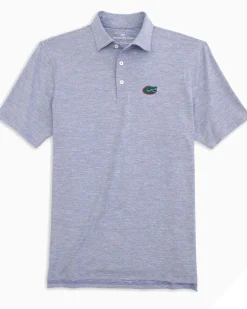 Southern Tide Florida Gators Driver Spacedye Polo Shirt Best Sale