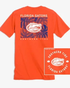 Southern Tide Florida Gators Halftone Monstera T-Shirt Best