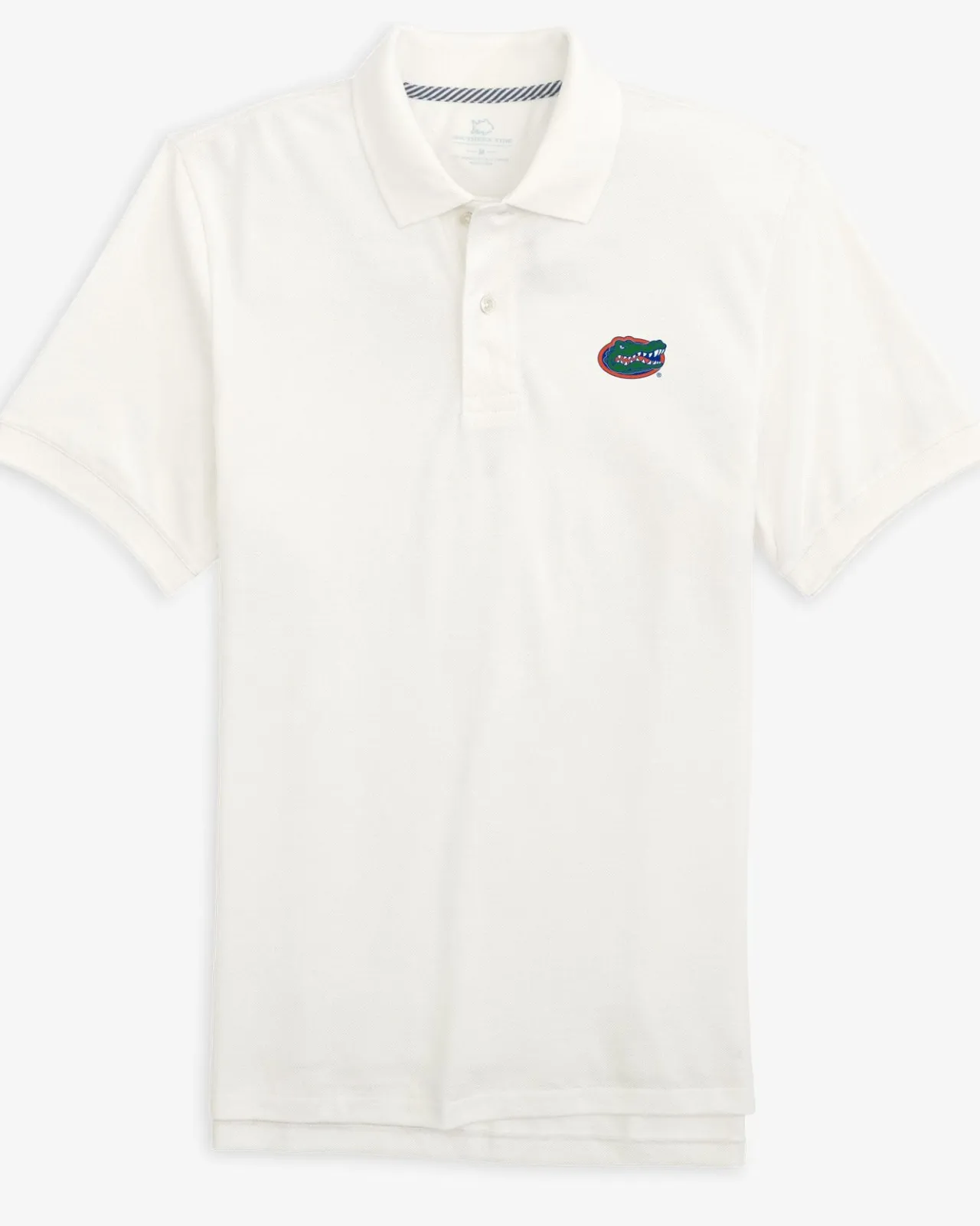 Southern Tide Florida Gators Skipjack Polo Classic White Clearance