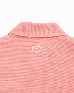 Southern Tide Georgia Bulldogs Driver Spacedye Polo Shirt Hot