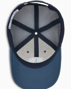 Southern Tide Georgia Patch Performance Trucker Hat Seven Seas Blue Discount