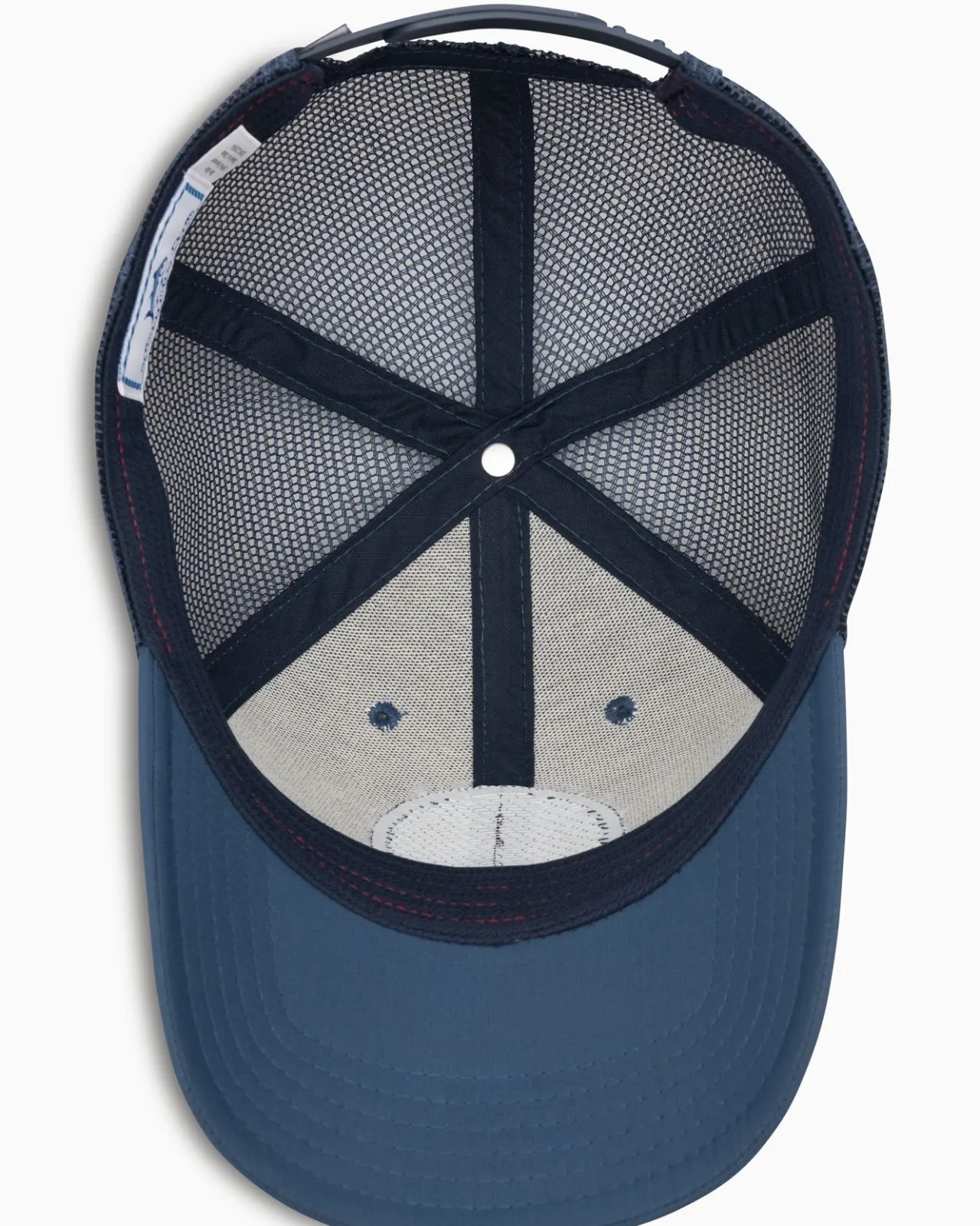 Southern Tide Georgia Patch Performance Trucker Hat Seven Seas Blue Discount