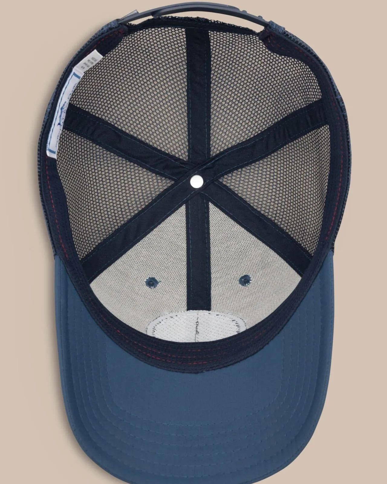 Southern Tide Georgia Patch Performance Trucker Hat Seven Seas Blue Discount