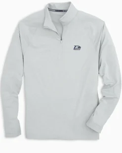 Southern Tide Georgia Southern Eagles Lightweight Quarter Zip Pullover Slate Grey Online