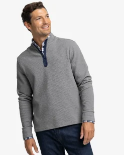 Southern Tide Heather Outbound Quarter Zip Hot