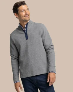 Southern Tide Heather Outbound Quarter Zip Hot