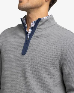 Southern Tide Heather Outbound Quarter Zip Hot