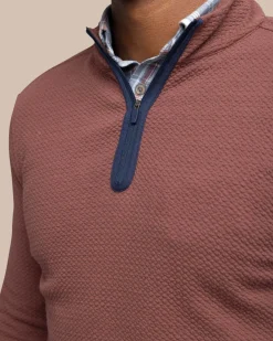 Southern Tide Heather Outbound Quarter Zip Hot
