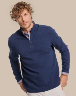 Southern Tide Heather Outbound Quarter Zip Hot