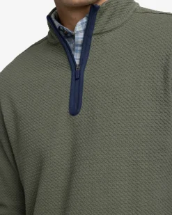 Southern Tide Heather Outbound Quarter Zip Hot