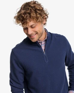 Southern Tide Heather Outbound Quarter Zip Hot