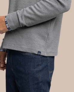 Southern Tide Heather Outbound Quarter Zip Hot