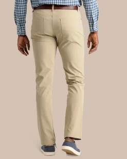 Southern Tide Intercoastal Performance Pant Sandstone Khaki Online
