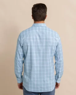 Southern Tide Intercoastal Primrose Plaid Long Sleeve Sport Shirt Best Sale