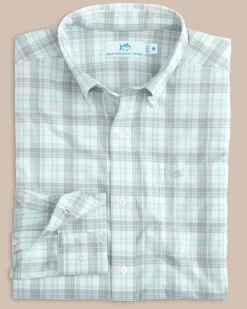 Southern Tide Intercoastal West End Plaid Long Sleeve Sport Shirt Online