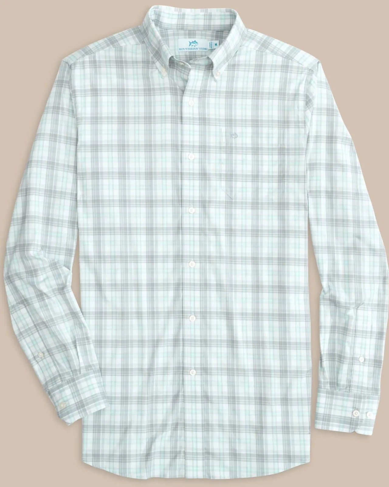 Southern Tide Intercoastal West End Plaid Long Sleeve Sport Shirt Online