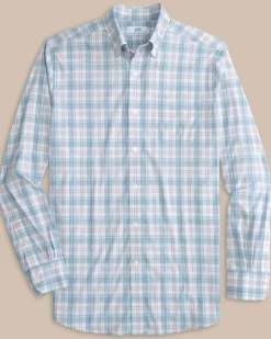 Southern Tide Intercoastal West End Plaid Long Sleeve Sport Shirt Online