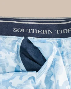 Southern Tide Island Camo Boxer Brief Clearwater Blue Best Sale
