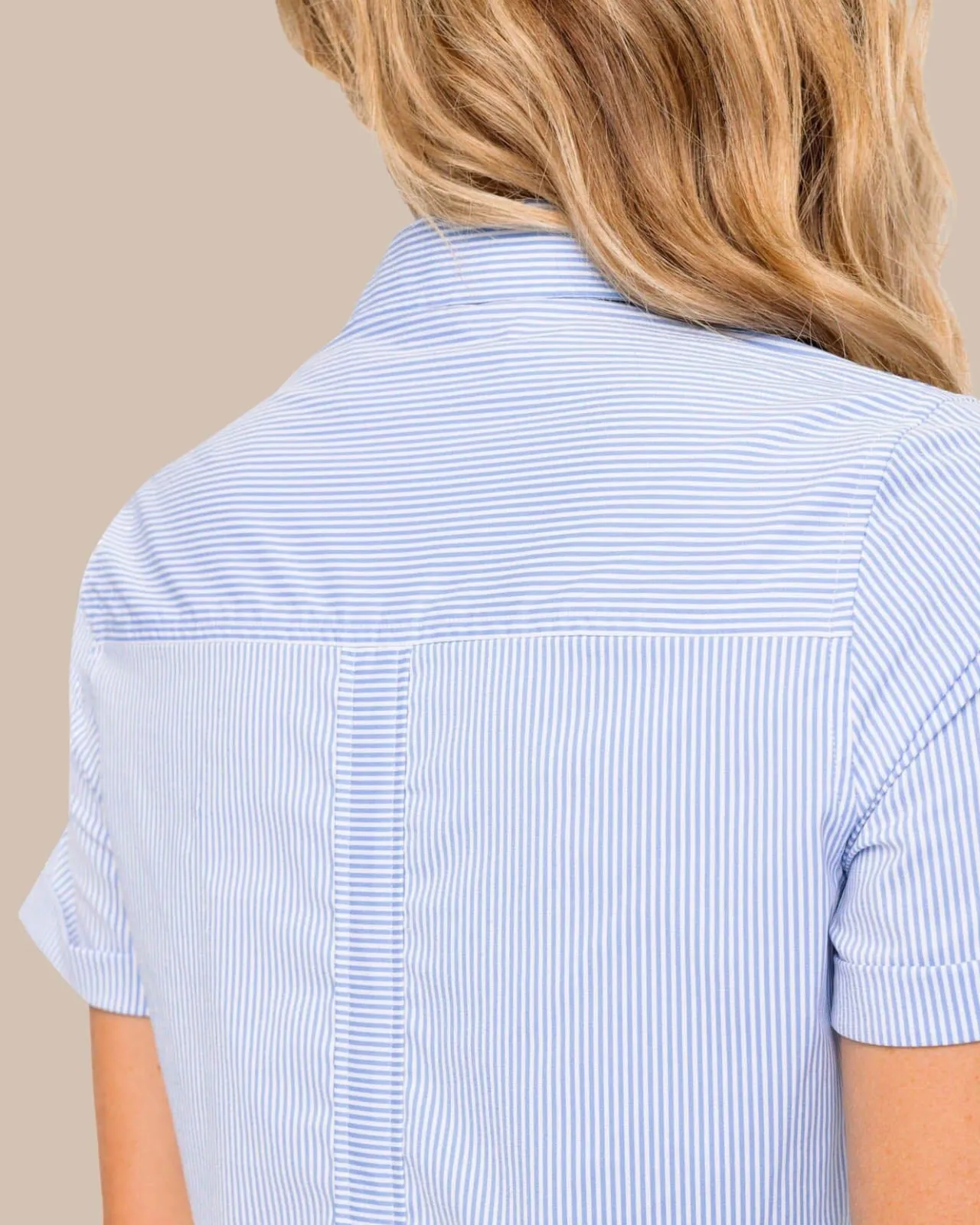 Southern Tide Kamryn Brrr°® Intercoastal Stripe Dress Cobalt Blue New