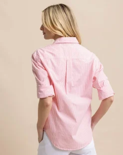 Southern Tide Katherine Stripe Shirt Sale