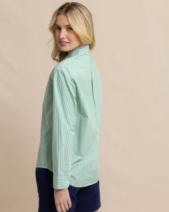 Southern Tide Katherine Stripe Shirt Sale