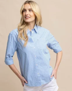 Southern Tide Katherine Stripe Shirt Sale