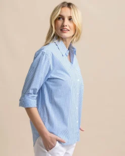 Southern Tide Katherine Stripe Shirt Sale