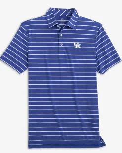 Southern Tide Kentucky Wildcats Brrr°®-Eeze Desmond Stripe Polo Hot