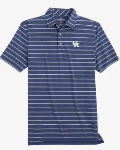 Southern Tide Kentucky Wildcats Brrr°®-Eeze Desmond Stripe Polo Hot