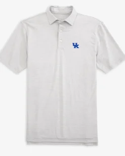 Southern Tide Kentucky Wildcats Driver Spacedye Polo Shirt New