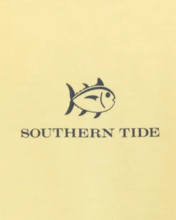 Southern Tide Kids Bottoms Up Short Sleeve T-Shirt Blonde Fashion