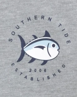 Southern Tide Kids Coastal Expedition Heather T-Shirt Heather Quarry New